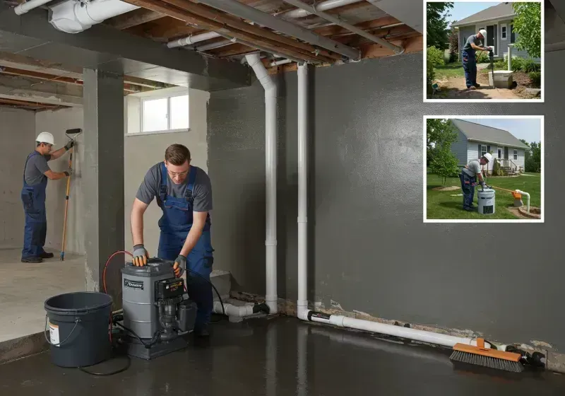 Basement Waterproofing and Flood Prevention process in Palestine, IL